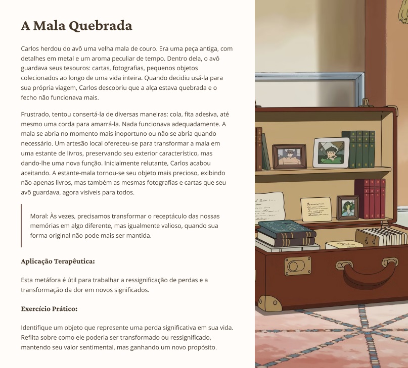 Página interna do volume Medo e Insegurança