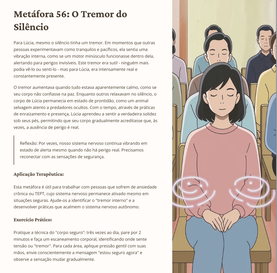 Página interna do volume Medo e Insegurança
