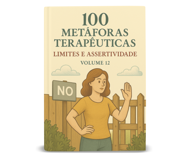 Capa do Volume 12 — 100 Metáforas Terapêuticas: Limites e Assertividade