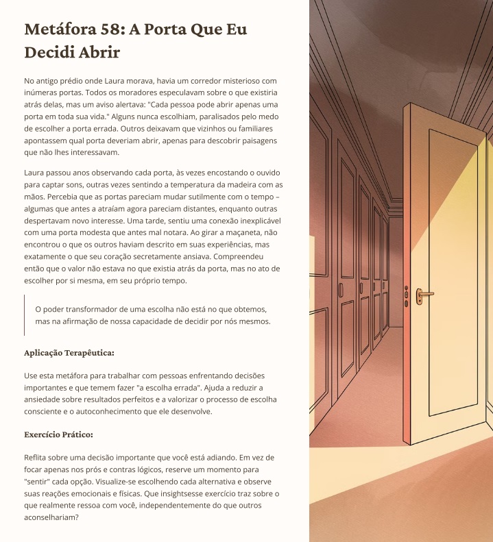 Página interna do volume Tristeza e Perdas